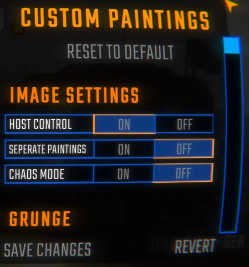 Custom Paintings repo configuration