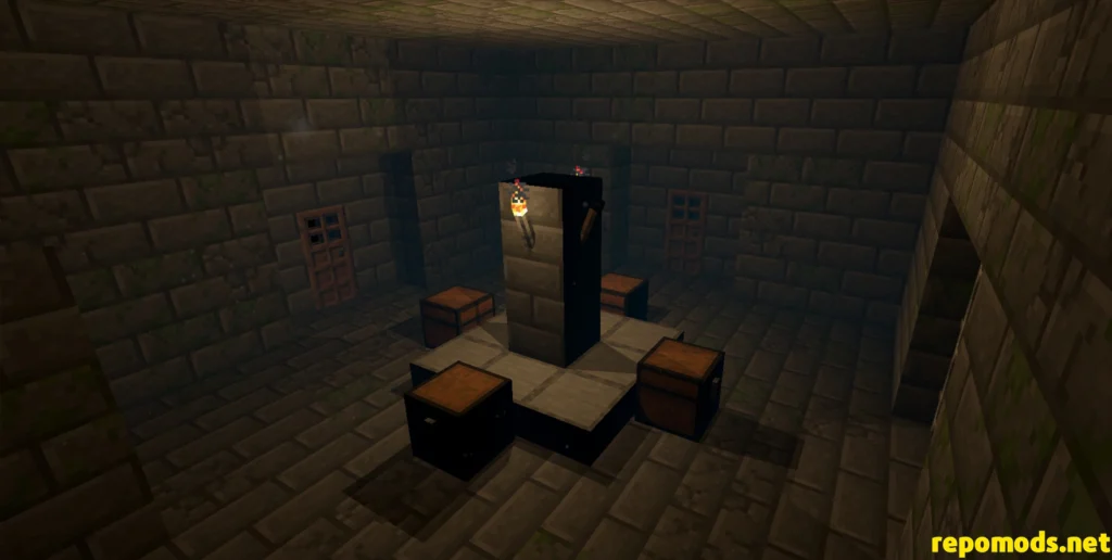 Minecraft Stronghold Level basic room 1