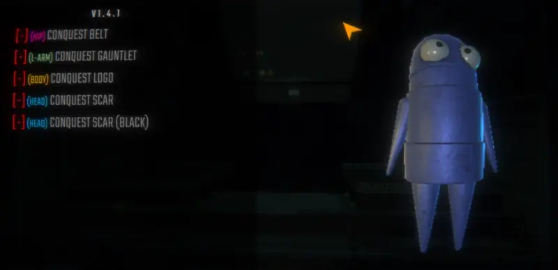 Conquest invincible repo cosmetics items